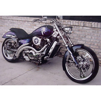 MORTONS CUSTOM Stalker II Complete Exhaust Shadow Sabre 1100 / Ace 1100 / Spirit 1100