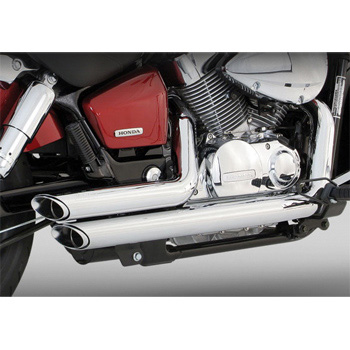 VANCE & HINES Shortshots Staggered Chrome Complete Exhaust Shadow Aero 750 / Shadow Spirit 750C2