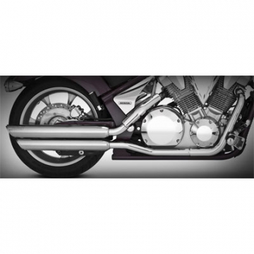 view Vance & Hines Twin Slash Slip-on Exhaust - Fury / Stateline / Sabre / Interstate 1300