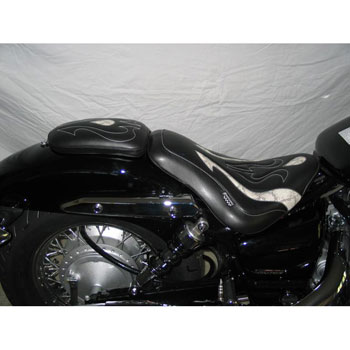 view Granucci Fantasy Python Passenger Seat for Honda Shadow Spirit 750 07-up