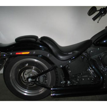 view Granucci Passenger Seat for Harley-Davidson Softail 06-up