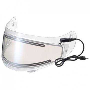 view HJC CL-17 HJ-09 Frameless Electric Clear Shield