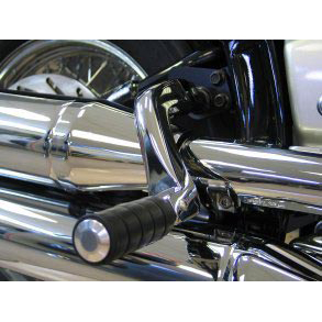 Highway Hawk Tech Glide Passenger Peg Extensions - Honda / Yamaha