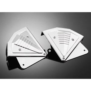 Highway Hawk Chrome Front Caliper Covers - Boulevard C109R