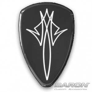 view Baron Pinstripe Black Big Air Kit - Vulcan 900
