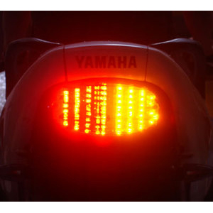 view Clear Alternatives Integrated LED Tail Light Kit for V-Star Custom & YZF600R