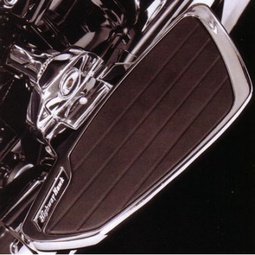 Highway Hawk Smooth Passenger Floorboards for V-Star 650 & 1100