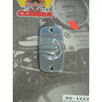 view Cobra Front Brake Reservoir Cover Scalloped - Road Star & Royal Star