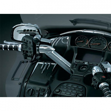 Kuryakyn Chrome Handlebar Top Cover - Goldwing 1800