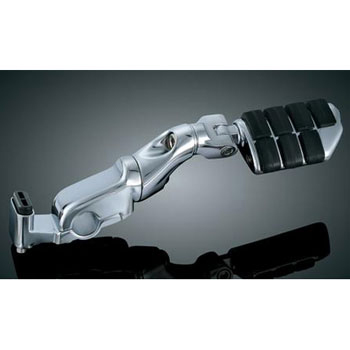 Kuryakyn 3995 – Pedane Poggiapiedi Mini Cruiser Ergo II Trident Dually – Braccio Nero