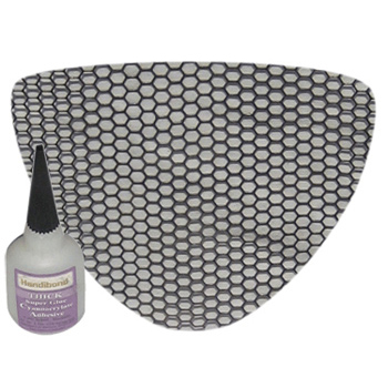 Low and Mean Chin Fairing Honey Comb Screen for Honda VTX1800