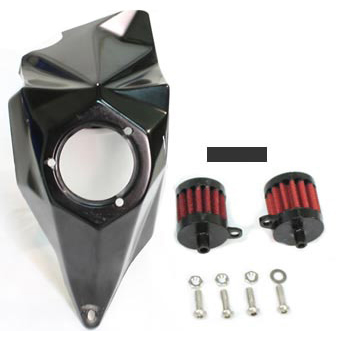 Low and Mean Spike Intake Adapter for Honda Fury 1300