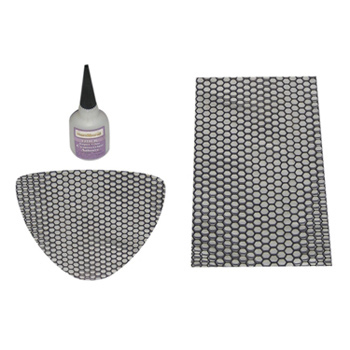 Low and Mean Chin Radiator Shroud Honey Comb Screen for Suzuki Boulevard M95