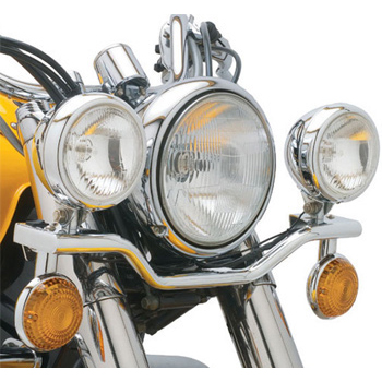 view Cobra Lightbars with Spotlights for V-Star 1100 Classic
