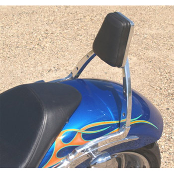 Sumo-X Billet Aluminum Passenger Backrest for Fury with Sumo-X Fender