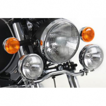 Hepco & Becker 400.522 Twinlights, Chrome for Moto Guzzi California