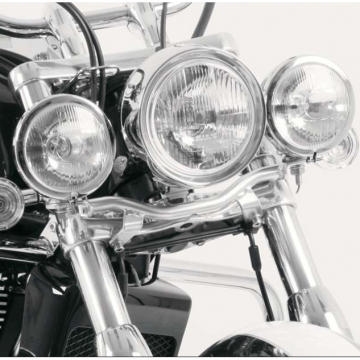 view Hepco & Becker 400.720 Twinlights, Chrome for Triumph Thunderbird 1600