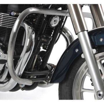 Hepco & Becker 501.7507 Engine Guard, Chrome for Triumph Bonneville Amerika