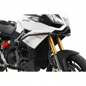 view Hepco & Becker 501.7514 00 01 Engine Guard, Black for Aprilia Caponord 1200
