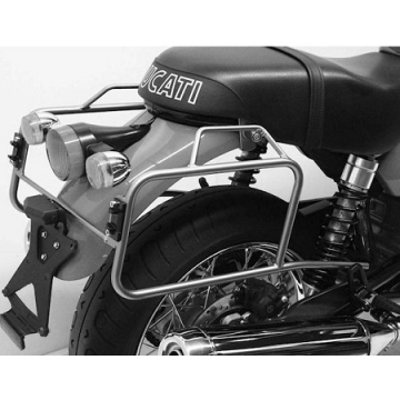 view Hepco & Becker 650.795 00 01 Side Carrier, Black for Ducati GT1000