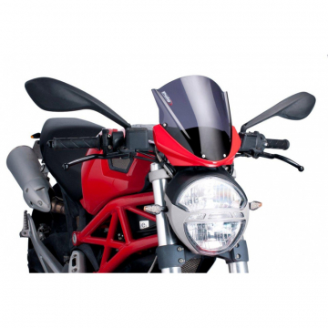 Puig 5650 Windshield for Ducati Monster 696, 796 and 1100 (2008-2014)