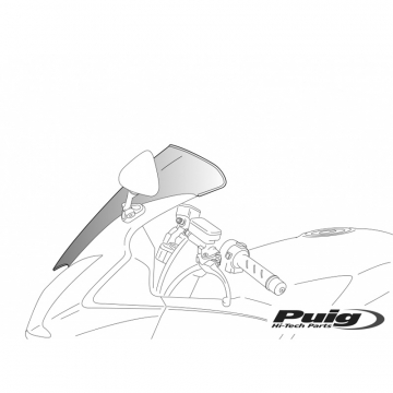 view Puig 5890H Windshield for Ducati Monster 696, 796 and 1100 (2008-2014)