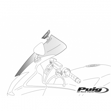 view Puig 5907H Windshield for Yamaha FZ1 Fazer (2006-current)