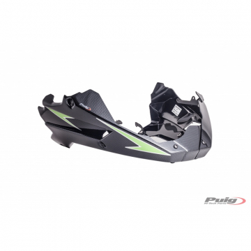 view Puig 6507C Engine Spoiler for Kawasaki Z800 (2013-current)