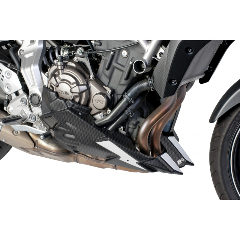 Puig 7022C Engine Spoiler for Yamaha MT-07 (2014-2017