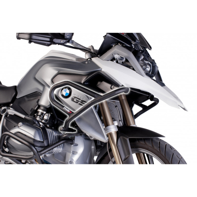 Puig 7542N Upper Crashbars, Black for BMW R1200GS (2014-2016