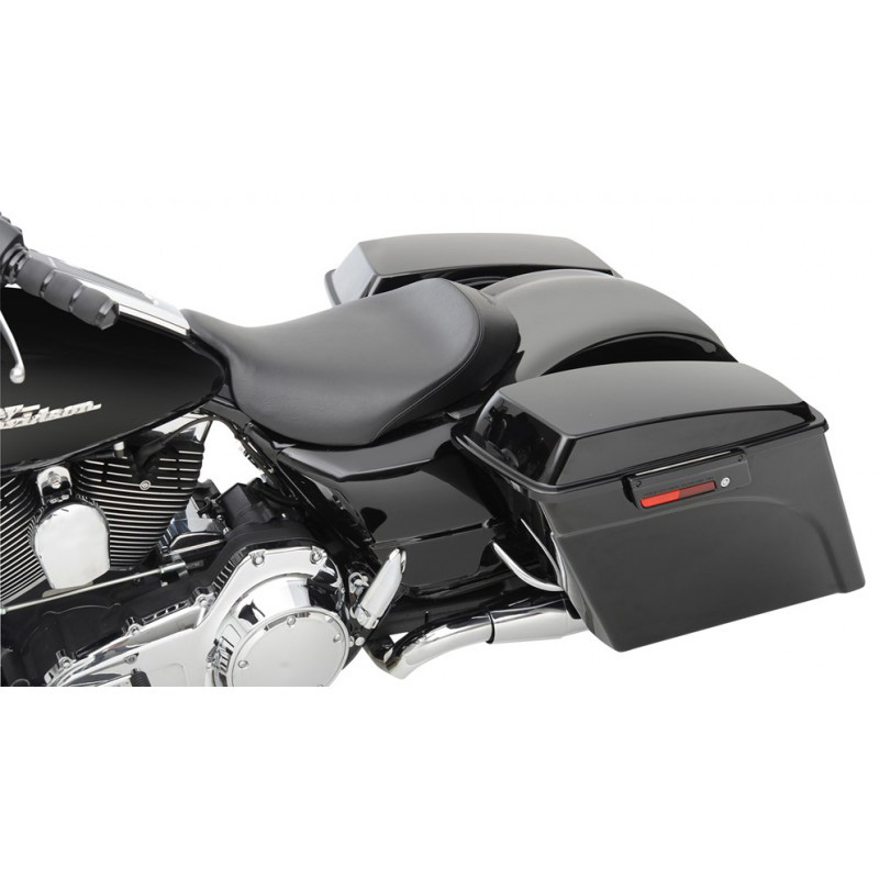 サドルマン　レネゲードS3 プロファイル Saddlemen Renegade S3 Black Saddlehyde Solo Seat for Harley