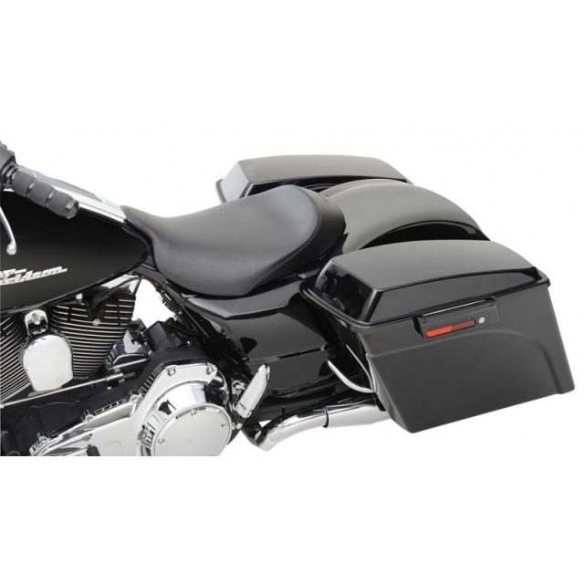 サドルマン　レネゲードS3 プロファイル Saddlemen Renegade S3 Black Saddlehyde Solo Seat for Harley