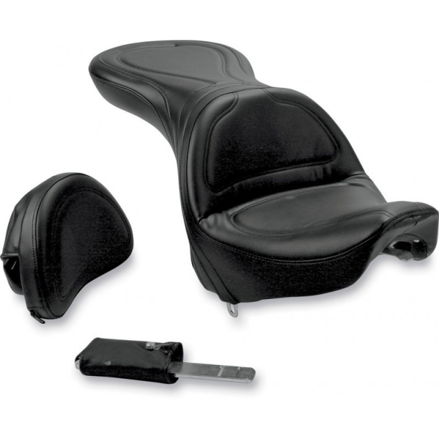Saddlemen Explorer Ultimate Seat with Backrest for Harley FXSTD