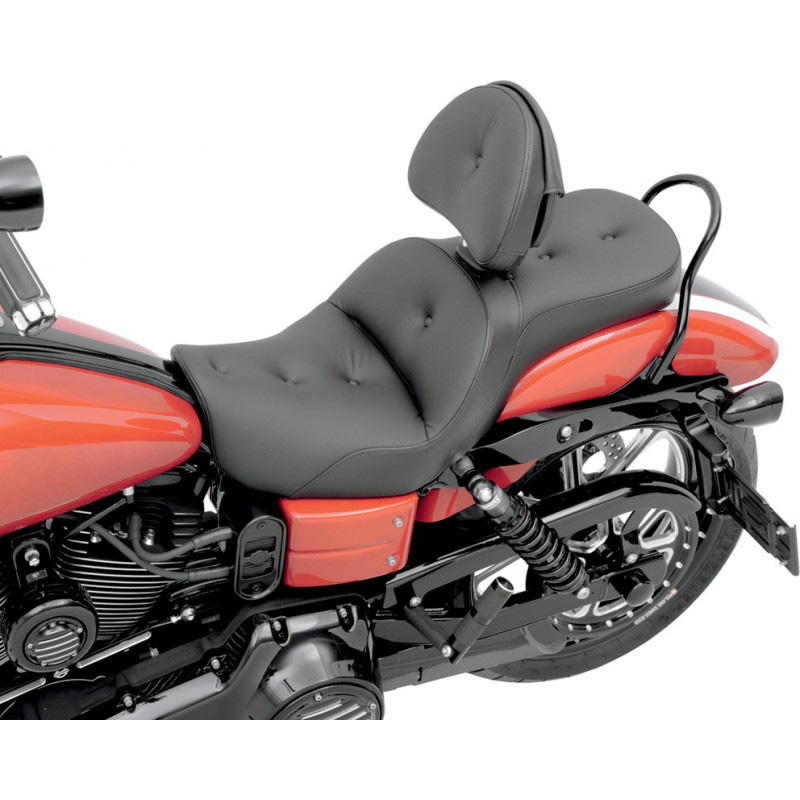 Saddlemen Explorer RS Seat with Backrest for Harley-Davidson FXD