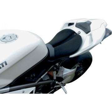 Saddlemen Sport Style Gel Channel Solo Seat for Ducati 848/1098/1198 (2007-2013)