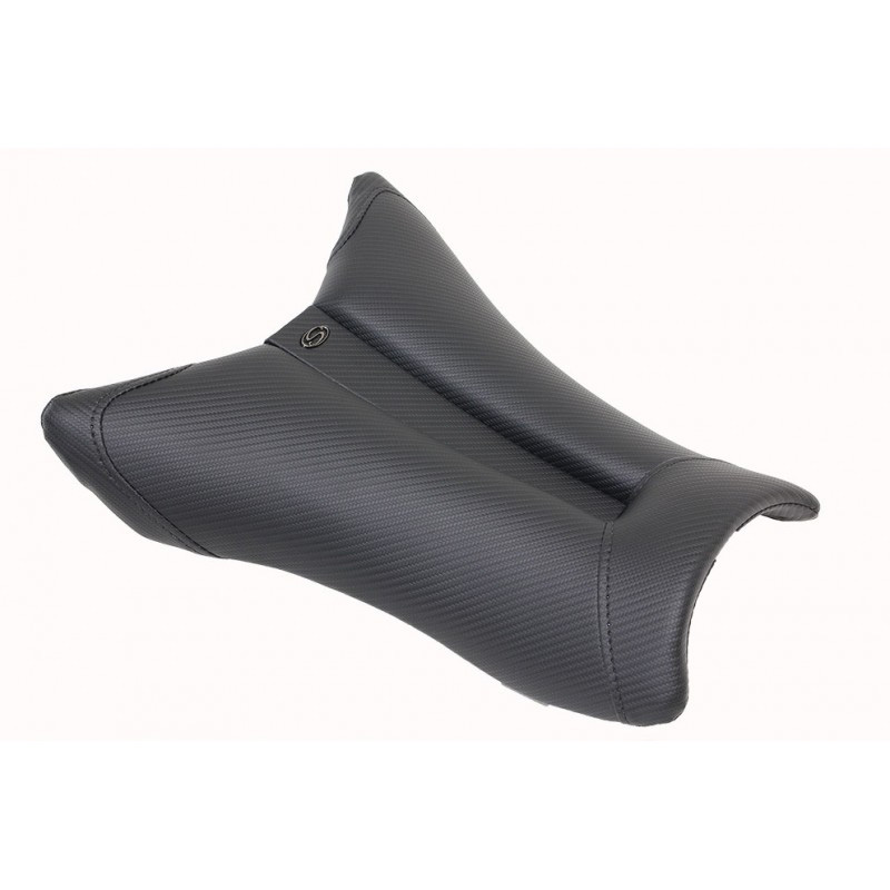 Saddlemen Track-CF Style Gel Channel Solo Seat for Kawasaki ZX-10R