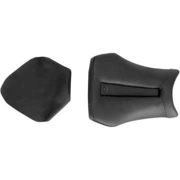view Saddlemen Track-CF Style Gel Channel Solo Seat for BMW S1000RR (2012-2016)