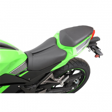 view Saddlemen 0810-K055 Track-CF Style Gel Channel Solo Seat for Kawasaki Ninja 300 '13-'17