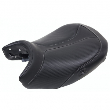 view Saddlemen Adventure Heated Tour Seat, Lumbar Rest Lo-Pro 2 pc 2 up for BMW R1200GS LC