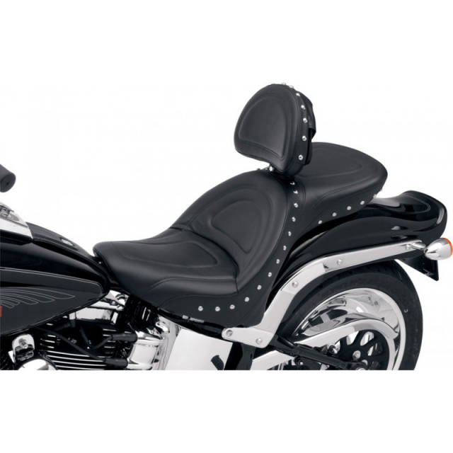 Saddlemen Explorer Special Seat with Backrest for Harley-Davidson