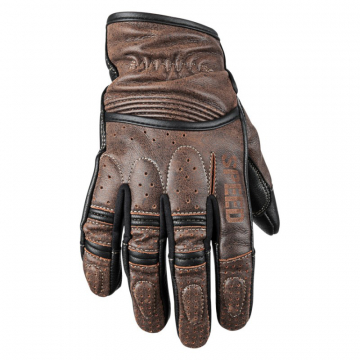 Speed and Strength Rust and Redemption Leather Glove Brown
