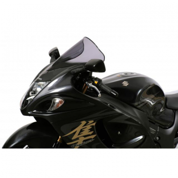 MRA 05.055.R Double-Bubble Racing Windshield for Suzuki GSX1300R Hayabusa (2008-current)