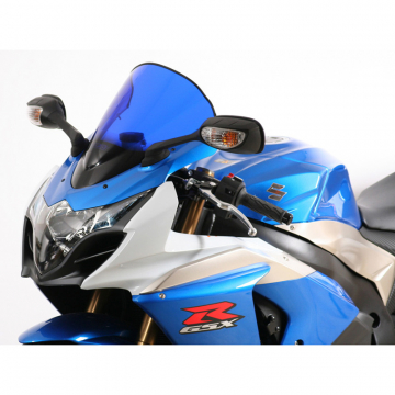 view MRA 05.058.R Double-Bubble Racing Screen Windshield for Suzuki GSX-R1000 (2009-2010)