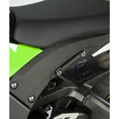 R&G Passenger Footrest Blanking Plates for Kawasaki ZX-10R '11-'24