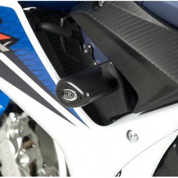 view R&G CP0280BL Aero Frame Sliders, Non Drill for Suzuki GSX-R600/750 (2011-2024)