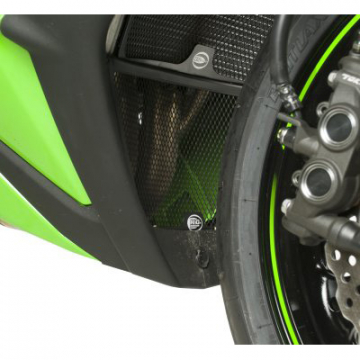 view R&G DG0003.BK Exhaust Header Pipe Grill for Kawasaki ZX-10R (2011-current)