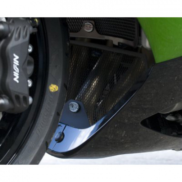 view R&G DG0007.TI Exhaust Header Pipe Grill, Titanium for Kawasaki ZX-14R Ninja, and ZZR1400