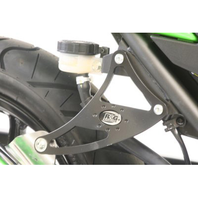 R&G EH0037BK Exhaust Hanger for Kawasaki Ninja 250R (2008-current