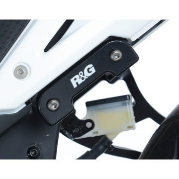 R&G EH0057BKA Exhaust Blanking Plate for Honda CBR500R, CB500F '13-'15, and CB500X '13-'16