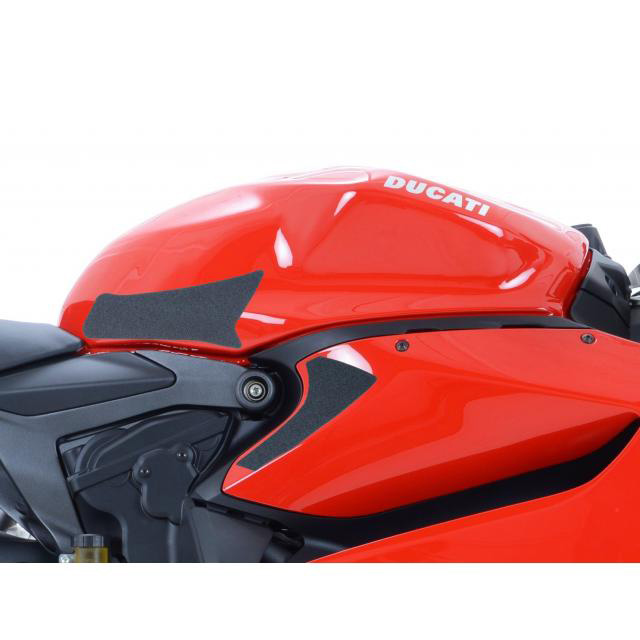 R G EZRG400CL Traction Pads Clear for Kawasaki Ninja 300 at Accessories International